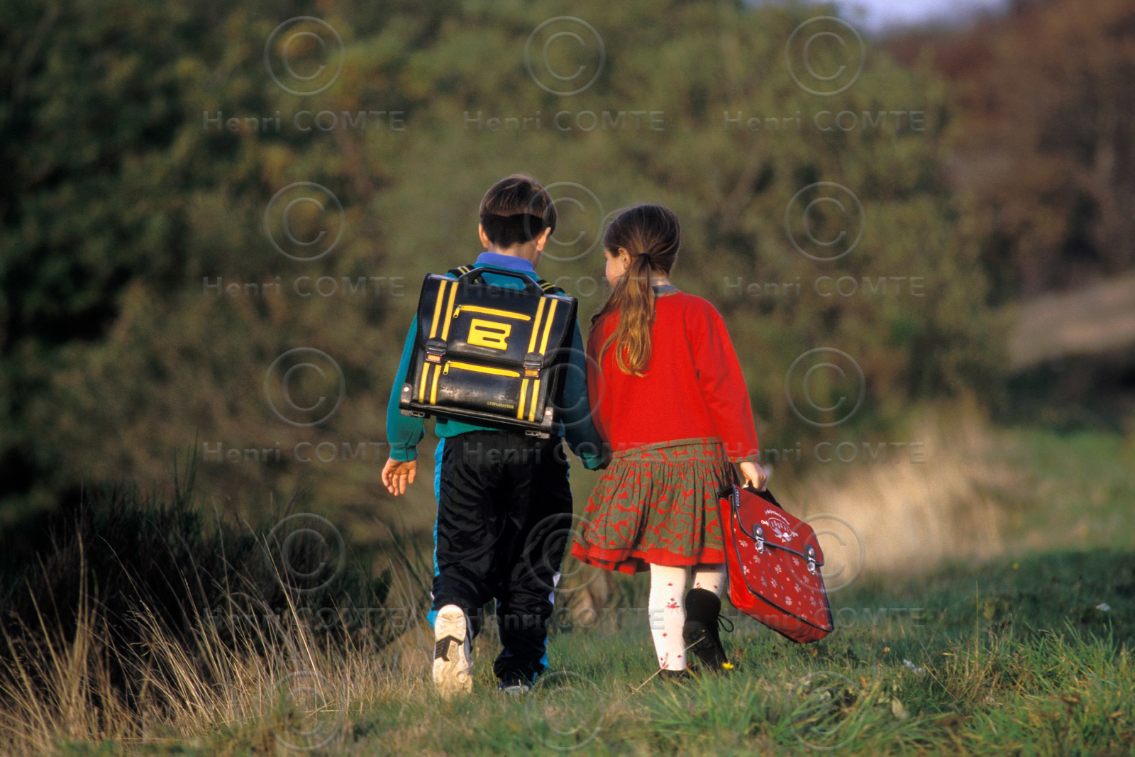 Chemin de l'école